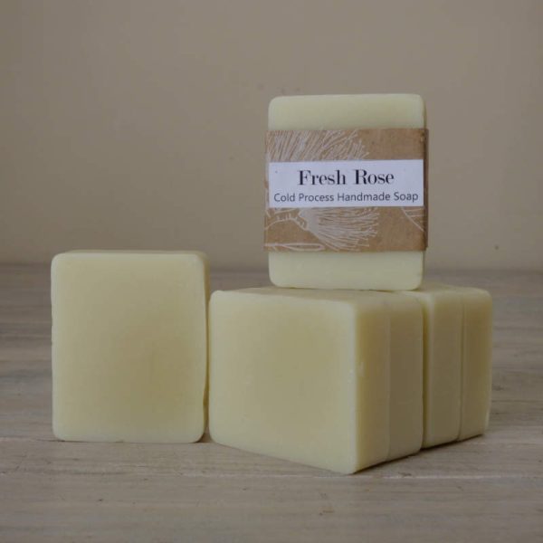 Natural Handmade Soap NZ Fresh Rose